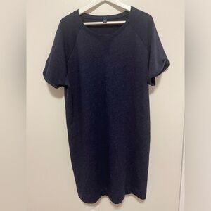 Gap T-shirt Dress Navy Blue XL